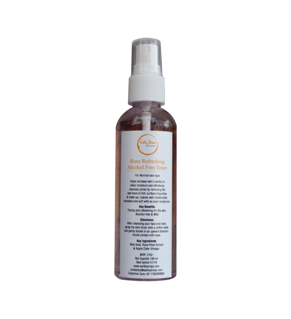 Rose Refreshing Alcohol Free Toner (Normal Skin Type)